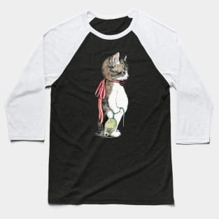 Funny Gift for Cat Lovers Baseball T-Shirt